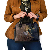 Hawaii Makahiki Shoulder Handbag Polynesian Sky And Earth - Polynesian Pride