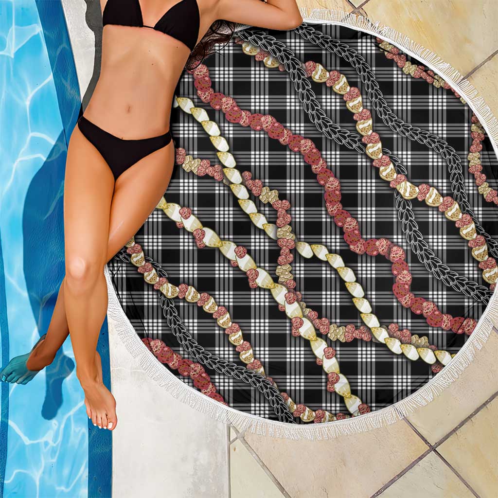 Hawaii Palaka Niihau Shell Lei Beach Blanket Tropical Island Plaid Patterns