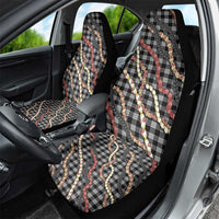 Hawaii Palaka Niihau Shell Lei Car Seat Cover Tropical Island Plaid Patterns