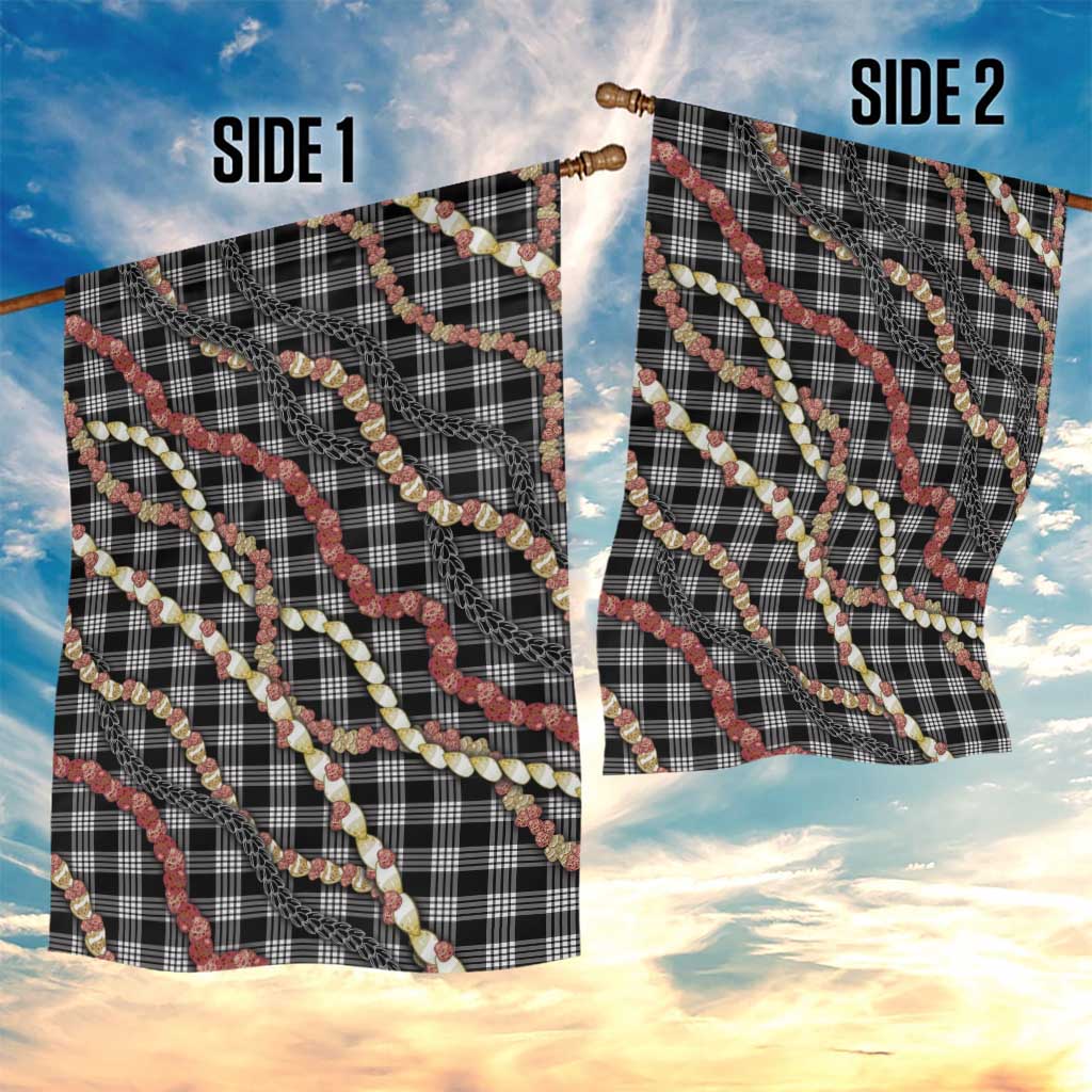 Hawaii Palaka Niihau Shell Lei Garden Flag Tropical Island Plaid Patterns