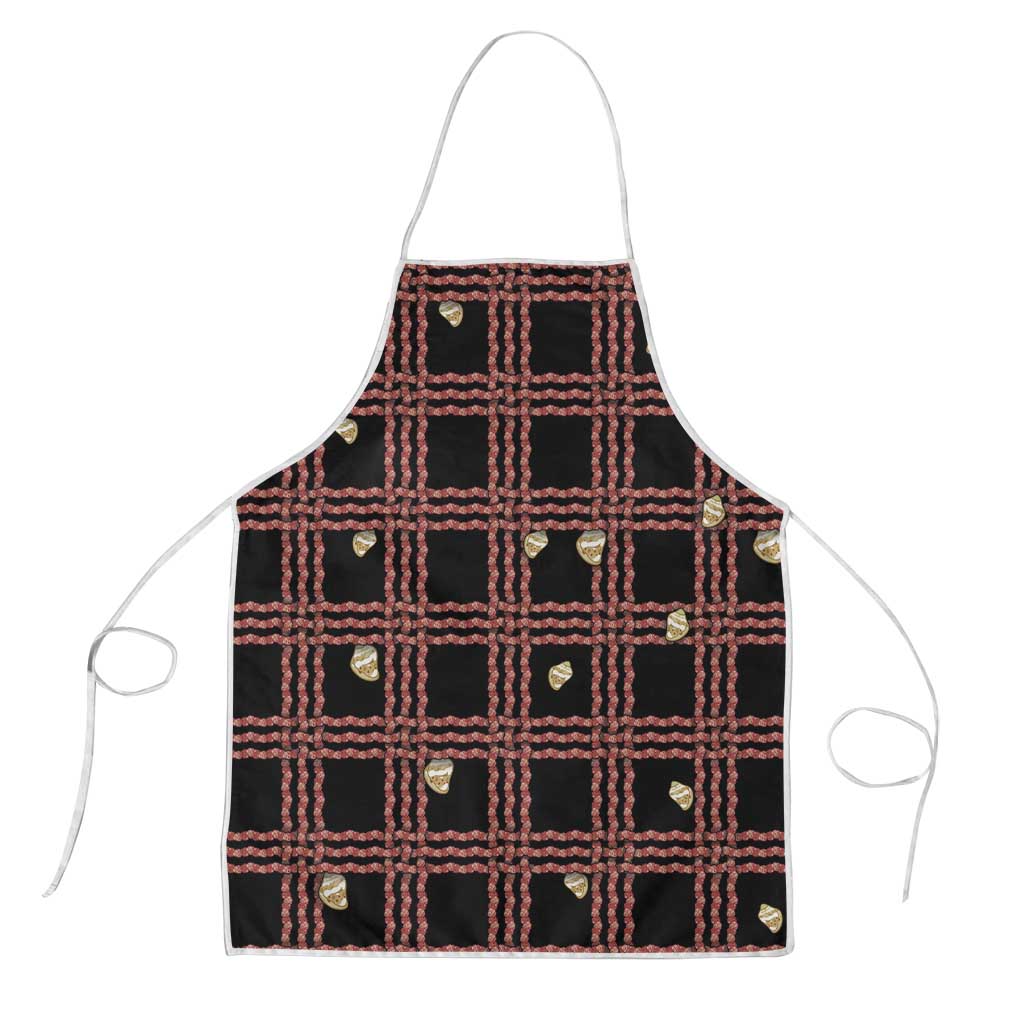 Hawaii Palaka Kahelelani Shell Lei Costume Apron Plaid Patterns