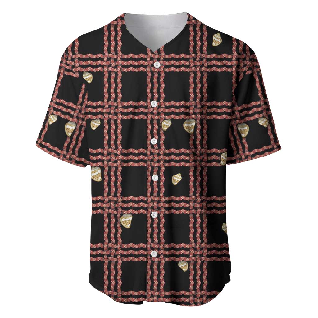 Hawaii Palaka Kahelelani Shell Lei Costume Baseball Jersey Plaid Patterns