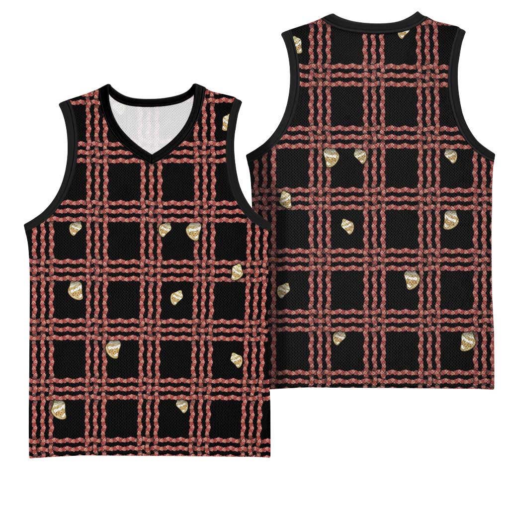 Hawaii Palaka Kahelelani Shell Lei Costume Basketball Jersey Plaid Patterns