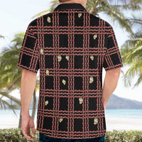 Hawaii Palaka Kahelelani Shell Lei Costume Hawaiian Shirt Plaid Patterns