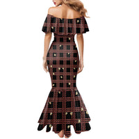 Hawaii Palaka Kahelelani Shell Lei Costume Mermaid Dress Plaid Patterns