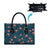 Hawaii Monstera Leather Bag Hibiscus Flowers Simple Style - Polynesian Pride