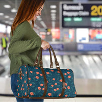 Hawaii Monstera Travel Bag Hibiscus Flowers Simple Style - Polynesian Pride