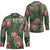 Hawaii Hockey Jersey Green Polynesian Monstera Patterns - Polynesian Pride