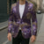 Hawaii Blazer Purple Polynesian Monstera Patterns - Polynesian Pride