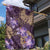 Hawaii Garden Flag Purple Polynesian Monstera Patterns - Polynesian Pride