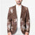 Hawaii Blazer Brown Polynesian Monstera Patterns - Polynesian Pride