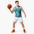 Hawaii Basketball Jersey Teal Polynesian Monstera Patterns - Polynesian Pride