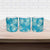 Hawaii Ceramic Mug Teal Polynesian Monstera Patterns - Polynesian Pride