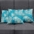 Hawaii Pillow Cover Teal Polynesian Monstera Patterns - Polynesian Pride