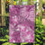 Hawaii Garden Flag Magenta Polynesian Monstera Patterns - Polynesian Pride