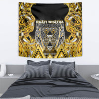 Aotearoa Ngati Whatua Tapestry Maori Tribal Gold Paua Shell Pattern DT05 - Polynesian Pride
