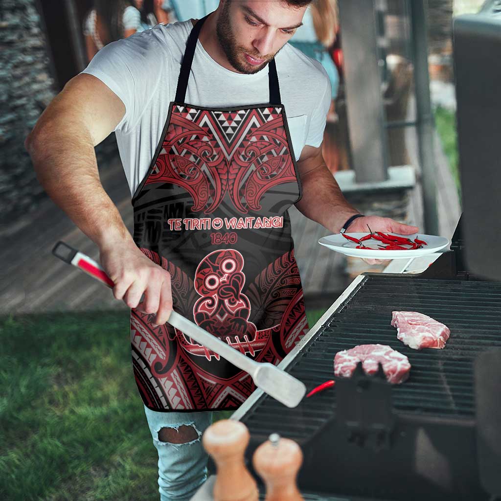 New Zealand Waitangi Day Apron Te Tiriti O Waitangi 1840 - Polynesian Pride