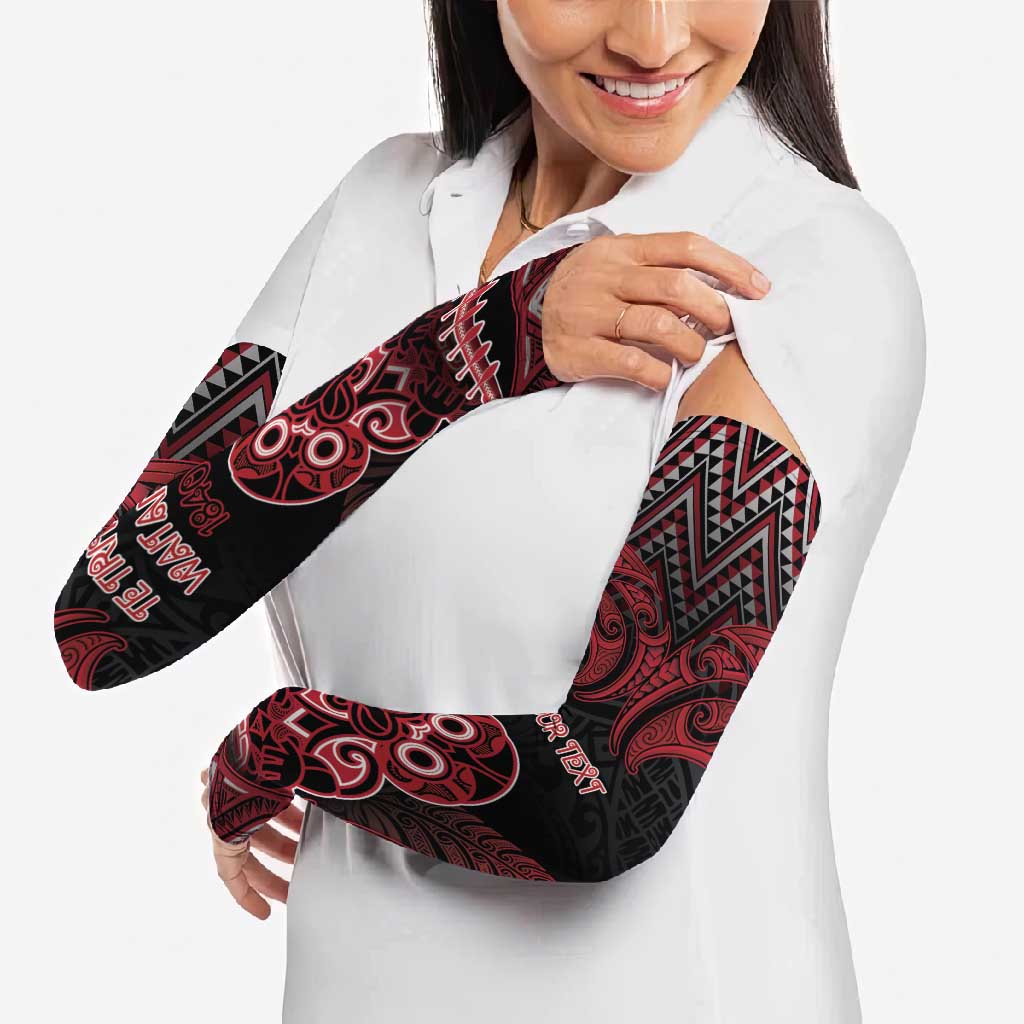 Personalised New Zealand Waitangi Day Arm Sleeves Te Tiriti O Waitangi 1840 - Polynesian Pride