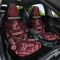 New Zealand Waitangi Day Car Seat Cover Te Tiriti O Waitangi 1840 - Polynesian Pride