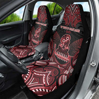 New Zealand Waitangi Day Car Seat Cover Te Tiriti O Waitangi 1840 - Polynesian Pride