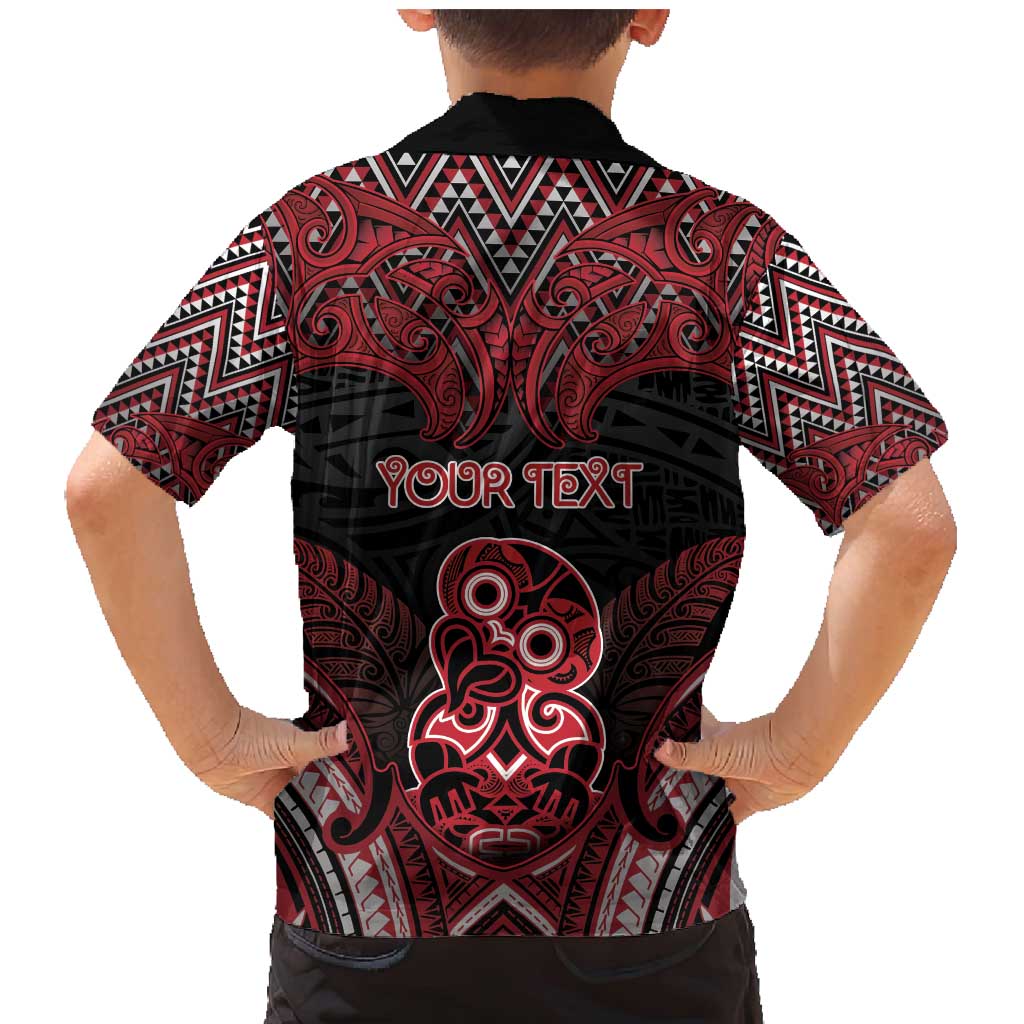 Personalised New Zealand Waitangi Day Family Matching Mermaid Dress and Hawaiian Shirt Te Tiriti O Waitangi 1840 DT05 - Polynesian Pride