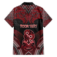Personalised New Zealand Waitangi Day Family Matching Summer Maxi Dress and Hawaiian Shirt Te Tiriti O Waitangi 1840 DT05 - Polynesian Pride