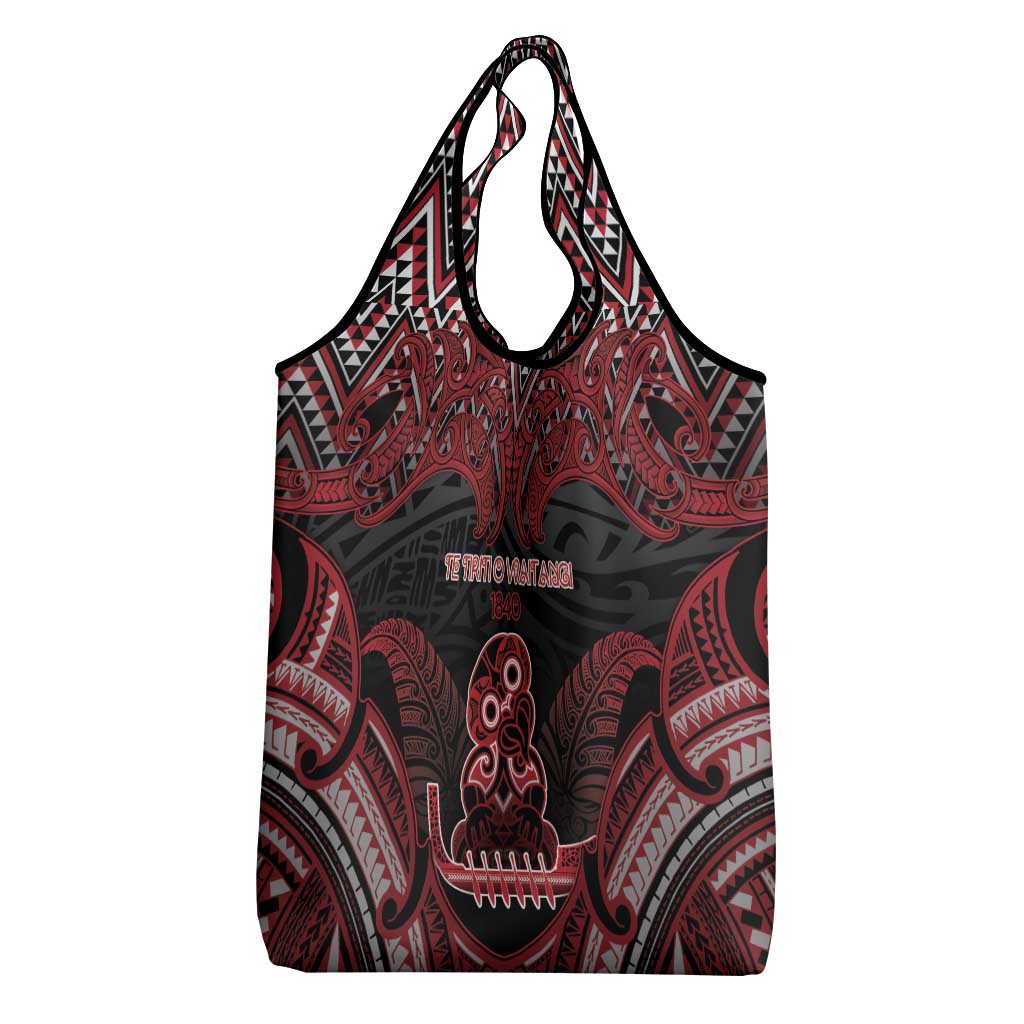 New Zealand Waitangi Day Grocery Bag Te Tiriti O Waitangi 1840 DT05 - Polynesian Pride