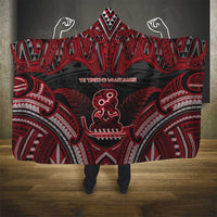 New Zealand Waitangi Day Hooded Blanket Te Tiriti O Waitangi 1840 - Polynesian Pride