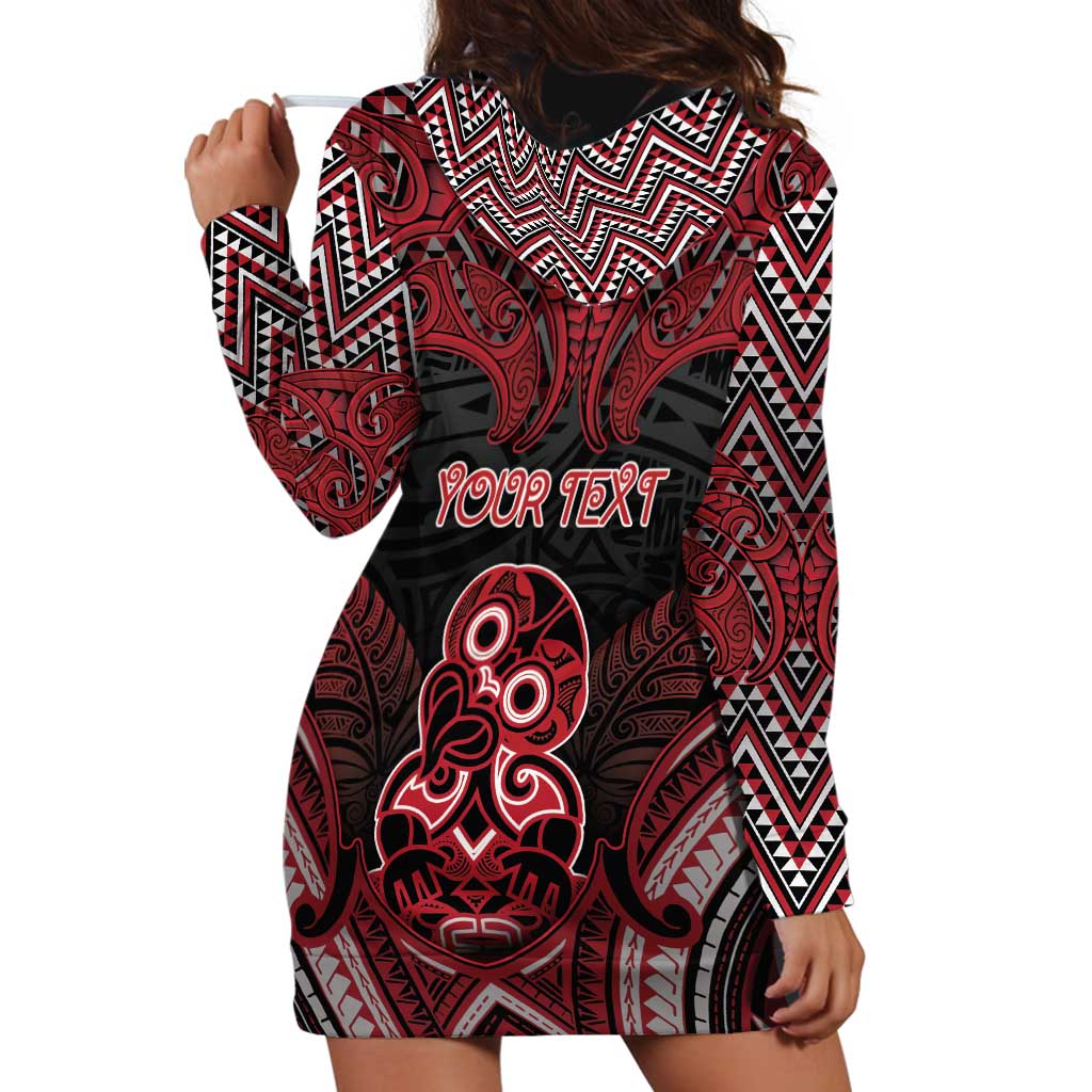 Personalised New Zealand Waitangi Day Hoodie Dress Te Tiriti O Waitangi 1840 - Polynesian Pride
