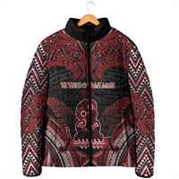 Personalised New Zealand Waitangi Day Padded Jacket Te Tiriti O Waitangi 1840 - Polynesian Pride