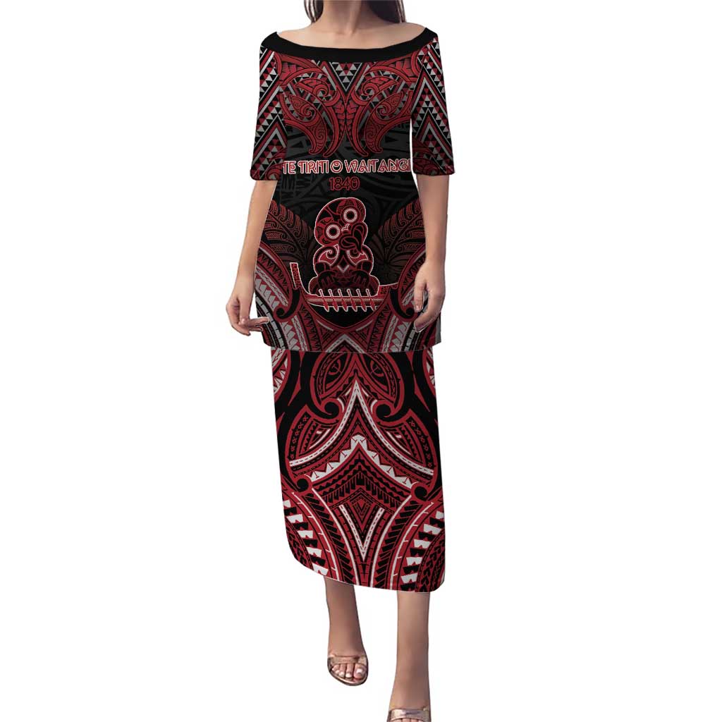 Personalised New Zealand Waitangi Day Puletasi Te Tiriti O Waitangi 1840 - Polynesian Pride
