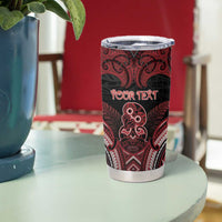 Personalised New Zealand Waitangi Day Tumbler Cup Te Tiriti O Waitangi 1840 - Polynesian Pride