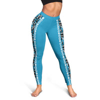 Fiji Bati Leggings Bati Island Warrior Geometry LT9 - Polynesian Pride