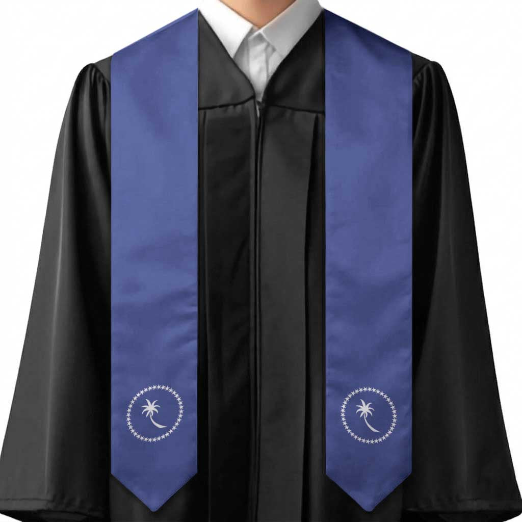 FSM Chuuk Graduation Stole Flag Style