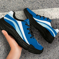 FSM Yap Chunky Sneakers Flag-Inspired Curve Style