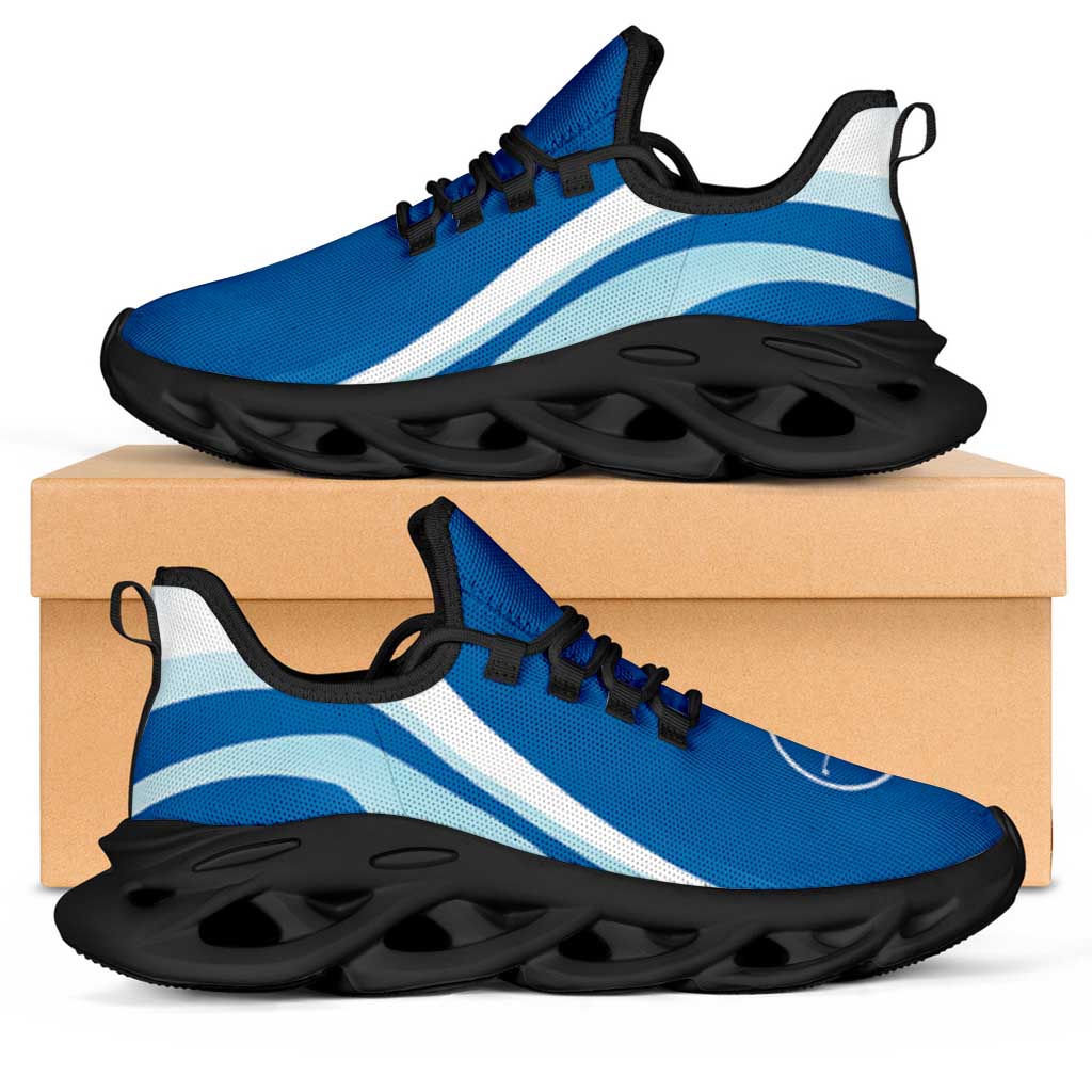 FSM Yap Clunky Sneakers Flag-Inspired Curve Style