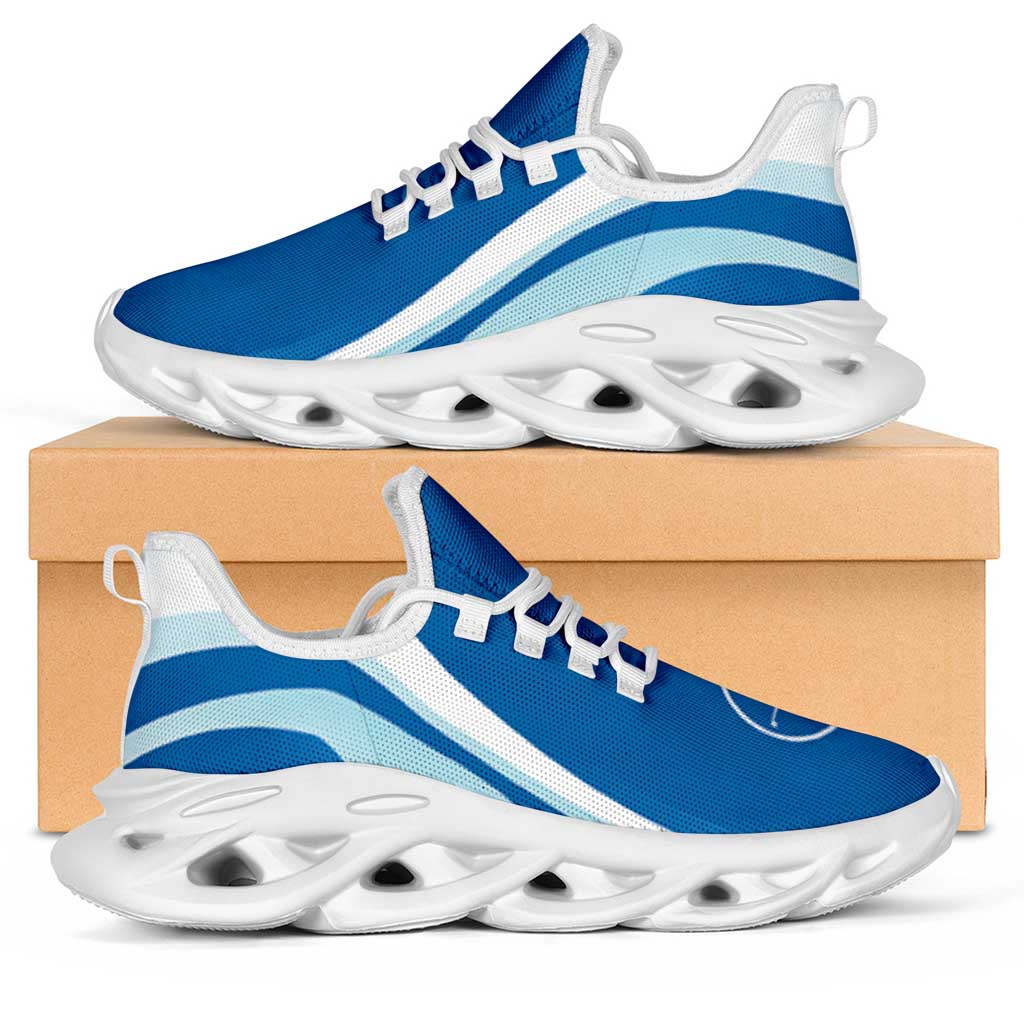 FSM Yap Clunky Sneakers Flag-Inspired Curve Style