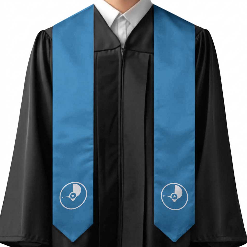 FSM Yap Graduation Stole Flag Style