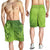 Green Gradient Polynesia Shorts for Men Hawaiian Tribal Hammerhead Shark Tattoo - Polynesian Pride