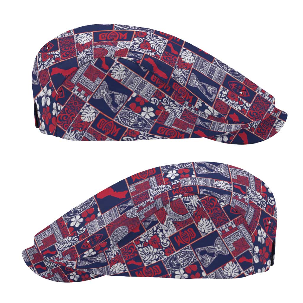 Guam Felis Pasgua Jeff Hat Pacific Patchwork Xmas Vibes - Polynesian Pride