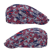 Guam Felis Pasgua Jeff Hat Pacific Patchwork Xmas Vibes - Polynesian Pride