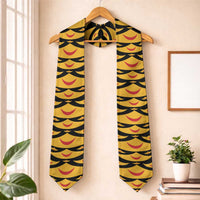 Hawaii Ahu Ula Inspired Graduation Stole Black Version LT05 One Size Black - Polynesian Pride