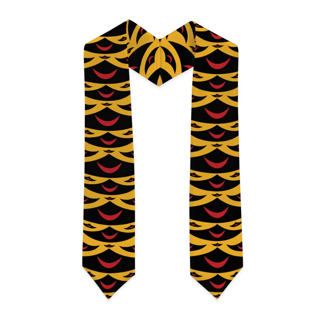 Hawaii Ahu Ula Inspired Graduation Stole Yellow Version LT05 - Polynesian Pride