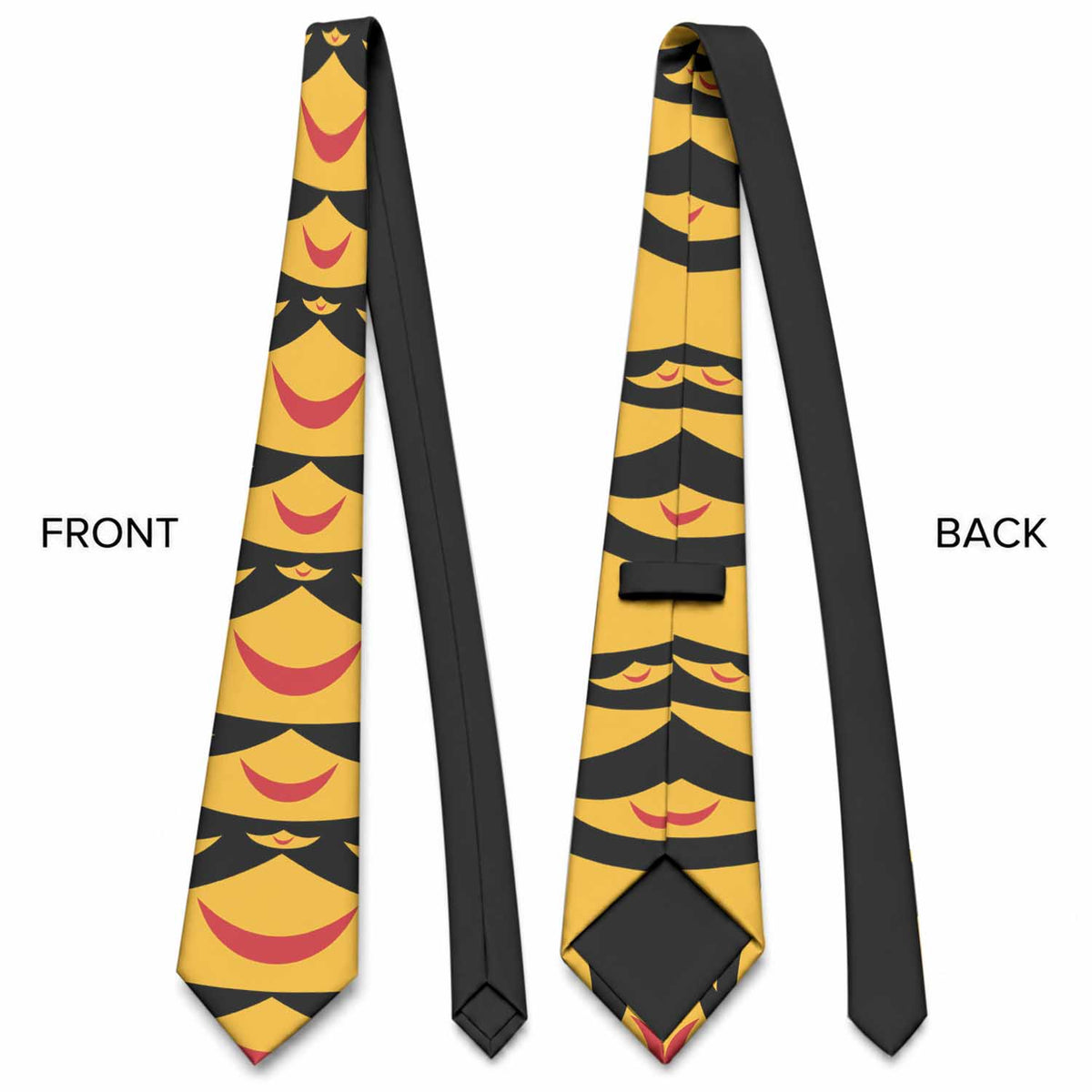 Hawaii Ahu Ula Inspired Neck Tie Black Version
