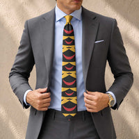 Hawaii Ahu Ula Inspired Neck Tie Yellow Version
