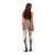 Hawaii Aloha Leggings Plumeria Vintage - Brown