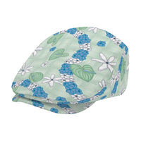 Hawaii Anthurium Tiare Pikake Lei Jeff Hat Omaomao Lauhala Art Pattern LT01 - Polynesian Pride