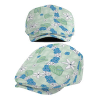 Hawaii Anthurium Tiare Pikake Lei Jeff Hat Omaomao Lauhala Art Pattern LT01 - Polynesian Pride