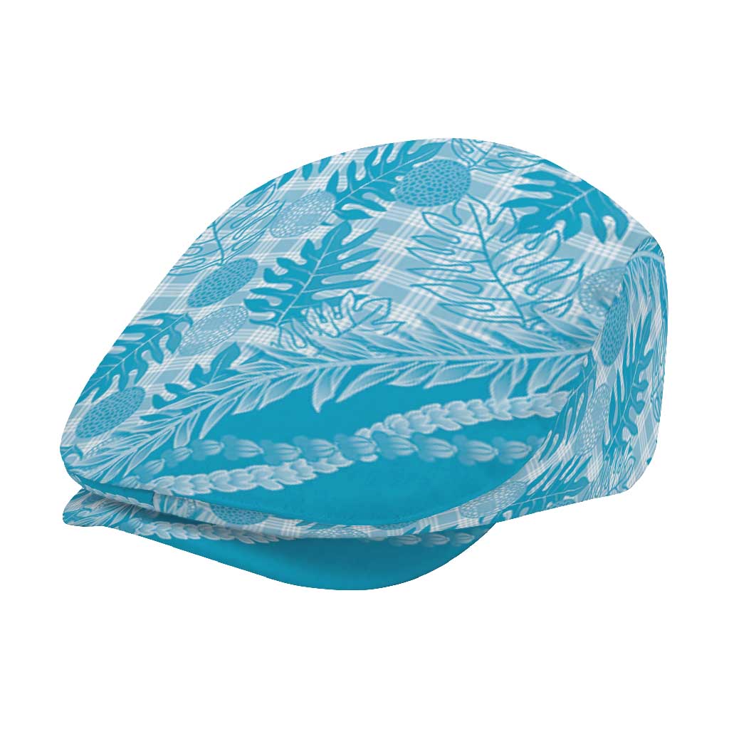 Hawaii Breadfruit Palaka Jeff Hat Polu Maile Lei - Polynesian Pride