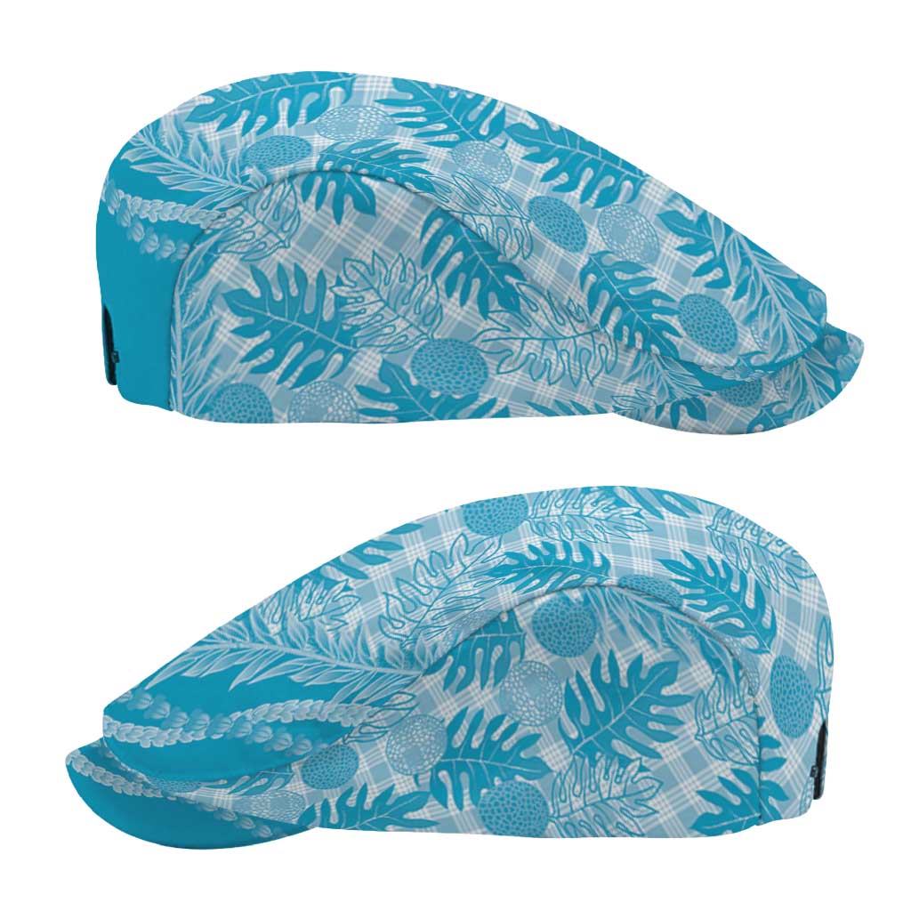 Hawaii Breadfruit Palaka Jeff Hat Polu Maile Lei - Polynesian Pride